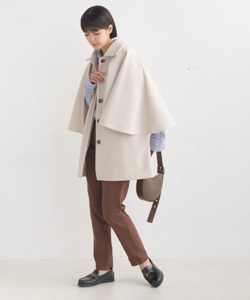 セール】ニットモッサマルチウェイケープコート（その他アウター