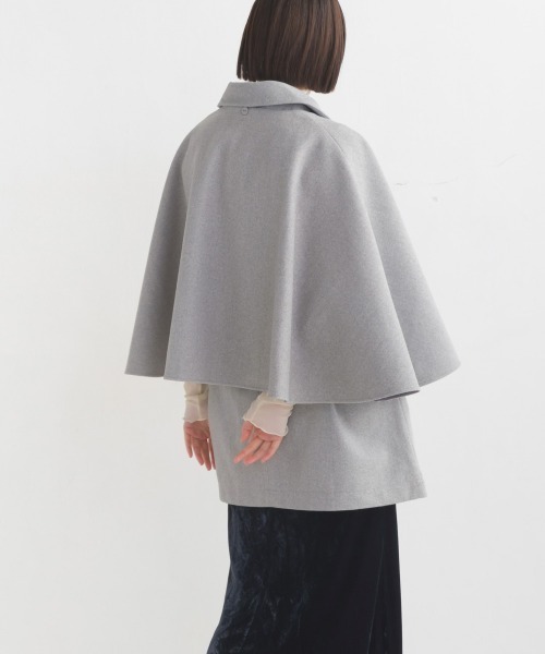 セール】ニットモッサマルチウェイケープコート（その他アウター