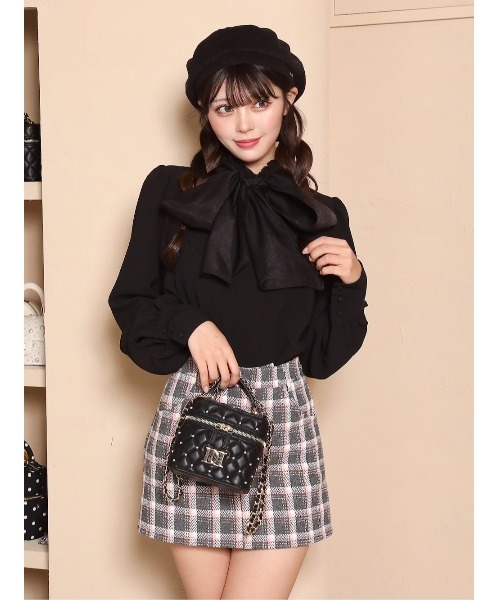 Darich（ダーリッチ）の「ビッグリボンボウタイブラウス（シャツ