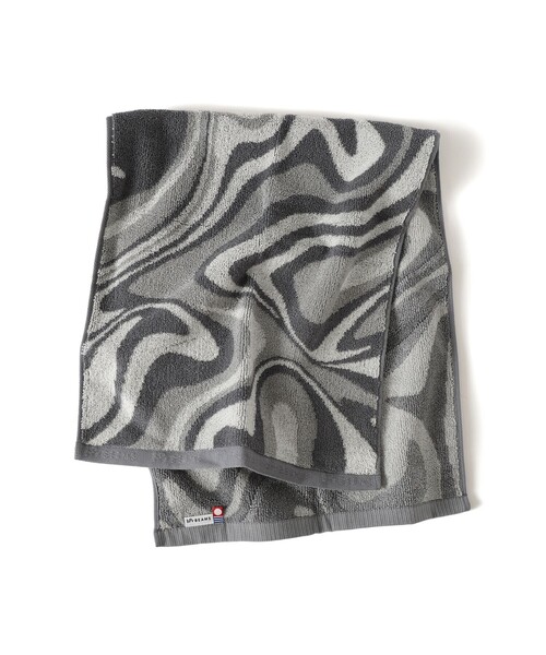 bpr BEAMS（ビーピーアール ビームス ）の「bPr BEAMS / マーブル フェイスタオル（タオル・メンズ・ピンク/グレー/グリーン・ONE SIZE）」の10枚目の写真