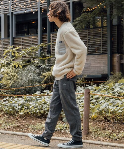 OUTDOOR PRODUCTS（アウトドアプロダクツ）の「【OUTDOOR PRODUCTS/アウトドアプロダクツ】　裏ボアスウェットパンツ（スウェットパンツ・メンズ・杢グレー/チャコールグレー/ブラック・SMALL/MEDIUM/LARGE/X-LARGE）」の6枚目の写真