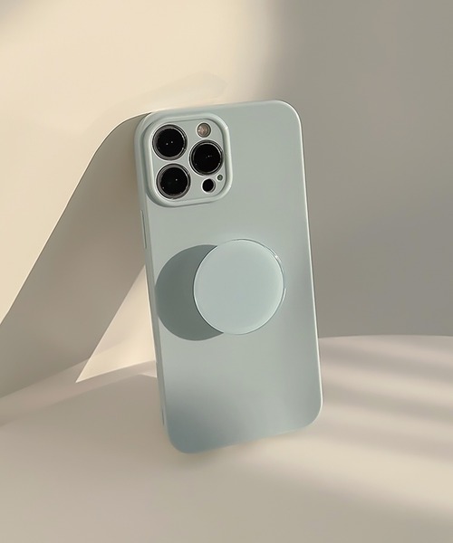 ADPOSION(アドポーション)の「パステルカラー iPhoneケース / アイフォンカバー(スマホケース/カバー・レディース・ブルー/ピンク/イエロー/ホワイト/パープル/グリーン・iPhone 14 Pro/iPhone 13/iPhone 14/iPhone 13 Pro/iPhone 14 Plus/iPhone 13 Pro Max/iPhone 14 Pro Max)」の4枚目の写真