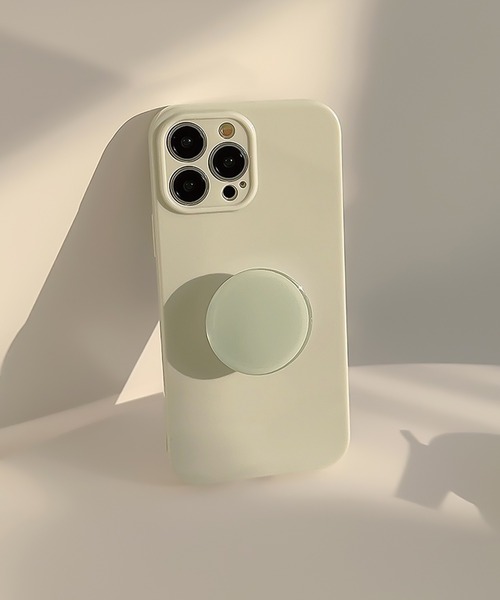 ADPOSION(アドポーション)の「パステルカラー iPhoneケース / アイフォンカバー(スマホケース/カバー・レディース・ブルー/ピンク/イエロー/ホワイト/パープル/グリーン・iPhone 14 Pro/iPhone 13/iPhone 14/iPhone 13 Pro/iPhone 14 Plus/iPhone 13 Pro Max/iPhone 14 Pro Max)」の3枚目の写真