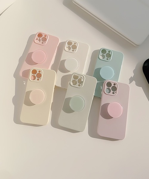 ADPOSION(アドポーション)の「パステルカラー iPhoneケース / アイフォンカバー(スマホケース/カバー・レディース・ブルー/ピンク/イエロー/ホワイト/パープル/グリーン・iPhone 14 Pro/iPhone 13/iPhone 14/iPhone 13 Pro/iPhone 14 Plus/iPhone 13 Pro Max/iPhone 14 Pro Max)」の7枚目の写真