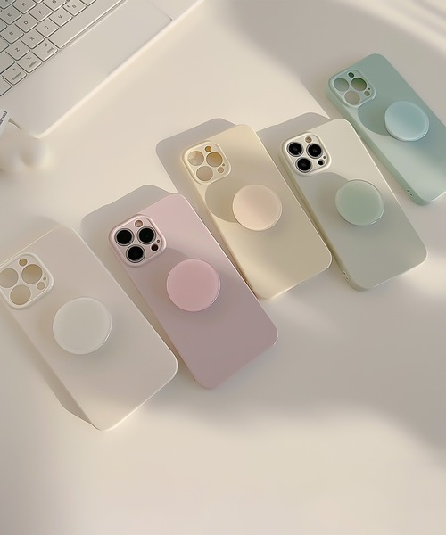 ADPOSION(アドポーション)の「パステルカラー iPhoneケース / アイフォンカバー(スマホケース/カバー・レディース・ブルー/ピンク/イエロー/ホワイト/パープル/グリーン・iPhone 14 Pro/iPhone 13/iPhone 14/iPhone 13 Pro/iPhone 14 Plus/iPhone 13 Pro Max/iPhone 14 Pro Max)」の8枚目の写真