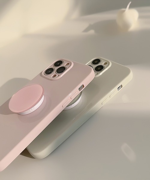 ADPOSION(アドポーション)の「パステルカラー iPhoneケース / アイフォンカバー(スマホケース/カバー・レディース・ブルー/ピンク/イエロー/ホワイト/パープル/グリーン・iPhone 14 Pro/iPhone 13/iPhone 14/iPhone 13 Pro/iPhone 14 Plus/iPhone 13 Pro Max/iPhone 14 Pro Max)」の9枚目の写真