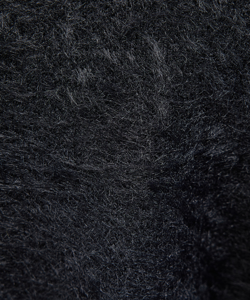 AH ABAHOUSE(エーエイチアバハウス)の「【AH ABAHOUSE】シャギー ニット プルオーバー【ユニセックス】(ニット/セーター・メンズ・グリーン/ブラック/グレー・46/48)」の8枚目の写真