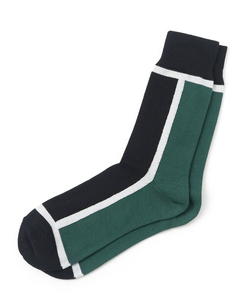 tk.TAKEO KIKUCHI（ティーケータケオキクチ）の「アソートラインソックス（ソックス/靴下・メンズ・ブラック/オフホワイト/アイボリー/ブルー系その他/ベージュ系その他2/ブルー系その他6/ホワイト系/ホワイト系5/ブラック系/ブラック系2/アイボリー系2/ダークグリーン系4/モスグリーン系4/ワイン系1・00）」の11枚目の写真