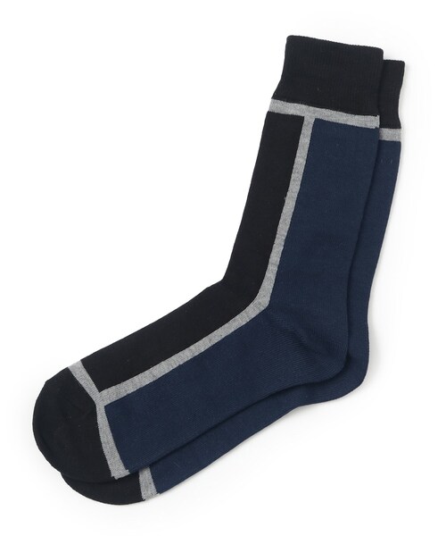 tk.TAKEO KIKUCHI（ティーケータケオキクチ）の「アソートラインソックス（ソックス/靴下・メンズ・ブラック/オフホワイト/アイボリー/ブルー系その他/ベージュ系その他2/ブルー系その他6/ホワイト系/ホワイト系5/ブラック系/ブラック系2/アイボリー系2/ダークグリーン系4/モスグリーン系4/ワイン系1・00）」の13枚目の写真