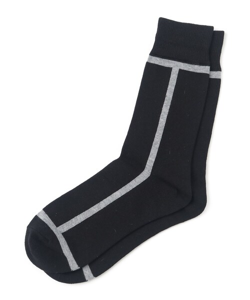 tk.TAKEO KIKUCHI（ティーケータケオキクチ）の「アソートラインソックス（ソックス/靴下・メンズ・ブラック/オフホワイト/アイボリー/ブルー系その他/ベージュ系その他2/ブルー系その他6/ホワイト系/ホワイト系5/ブラック系/ブラック系2/アイボリー系2/ダークグリーン系4/モスグリーン系4/ワイン系1・00）」の15枚目の写真