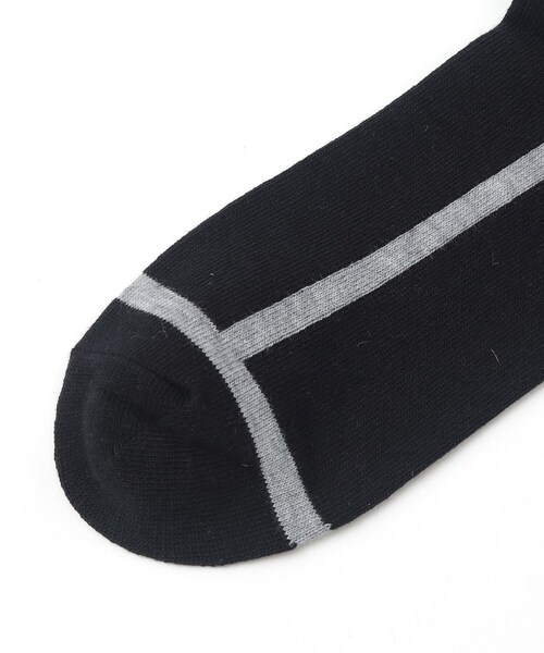 tk.TAKEO KIKUCHI（ティーケータケオキクチ）の「アソートラインソックス（ソックス/靴下・メンズ・ブラック/オフホワイト/アイボリー/ブルー系その他/ベージュ系その他2/ブルー系その他6/ホワイト系/ホワイト系5/ブラック系/ブラック系2/アイボリー系2/ダークグリーン系4/モスグリーン系4/ワイン系1・00）」の16枚目の写真