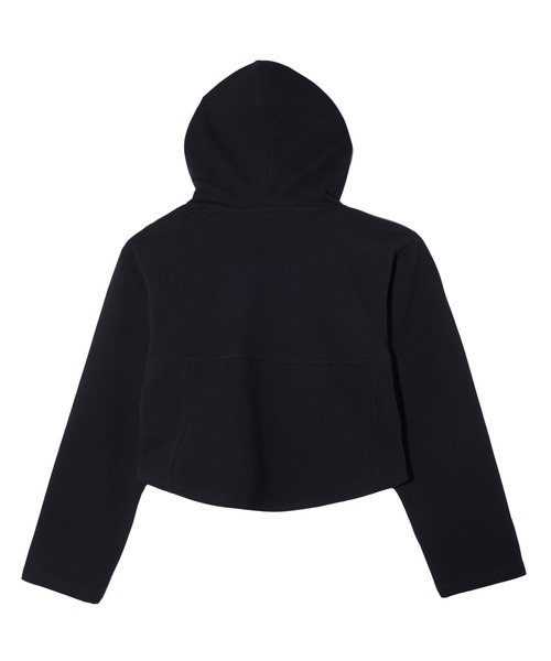 X-girl（エックスガール）の「CORSET SWEAT HOODIE（パーカー・レディース・ホワイト/ブラック・S/M）」の3枚目の写真