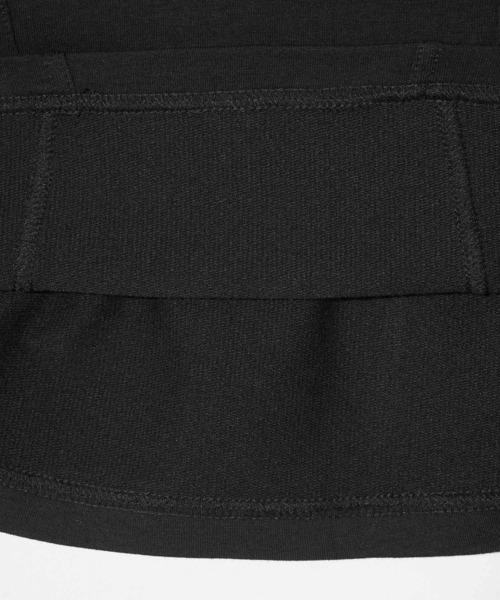 X-girl（エックスガール）の「CORSET SWEAT HOODIE（パーカー・レディース・ホワイト/ブラック・S/M）」の9枚目の写真