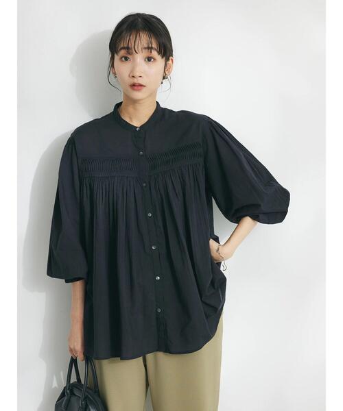 CRAFT STANDARD BOUTIQUE(クラフトスタンダードブティック)の「インド綿ピンタックブラウス(シャツ/ブラウス・レディース・レッド/ブラック/オフホワイト・FREE)」の17枚目の写真