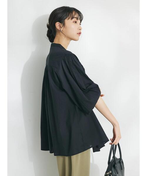 CRAFT STANDARD BOUTIQUE(クラフトスタンダードブティック)の「インド綿ピンタックブラウス(シャツ/ブラウス・レディース・レッド/ブラック/オフホワイト・FREE)」の18枚目の写真