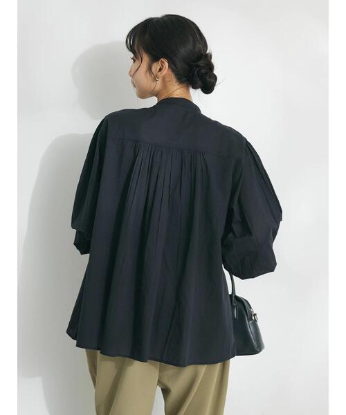 CRAFT STANDARD BOUTIQUE(クラフトスタンダードブティック)の「インド綿ピンタックブラウス(シャツ/ブラウス・レディース・レッド/ブラック/オフホワイト・FREE)」の19枚目の写真