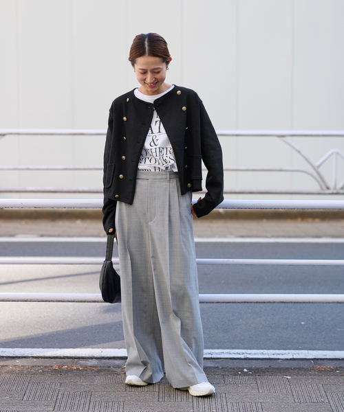 FRAMeWORK（フレームワーク）の「ニットWジャケット（カーディガン