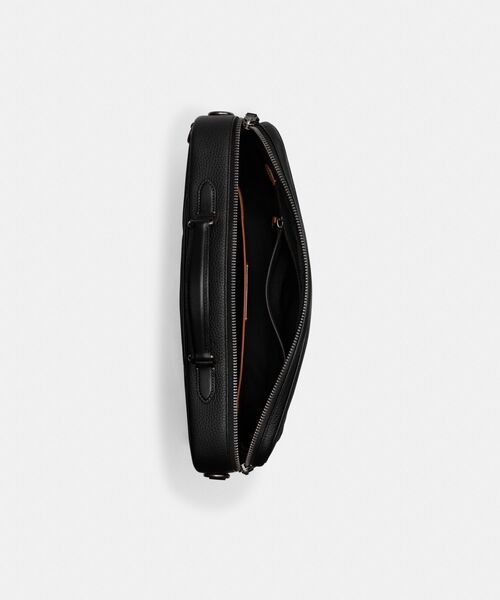 未使用　COACH ブラック ビジネスバッグ　ゴッサム 公式】COACH – コーチ | ゴッサム ブリーフ シグネチャー レザー
