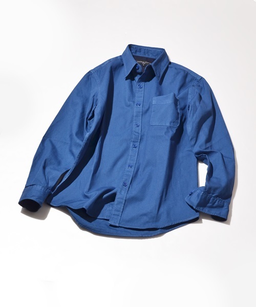 SHIPS GENERAL SUPPLY（シップスジェネラルサプライ）の「SHIPS GENERAL SUPPLY(シップスジェネラルサプライ): オックスフォードナローレギュラーシャツ 15AW■（シャツ/ブラウス・メンズ・ダークネイビー/カーキ/オリーブ/ブルー/ダークブルー/ダークオリーブ・X-LARGE/LARGE/MEDIUM/SMALL）」の4枚目の写真