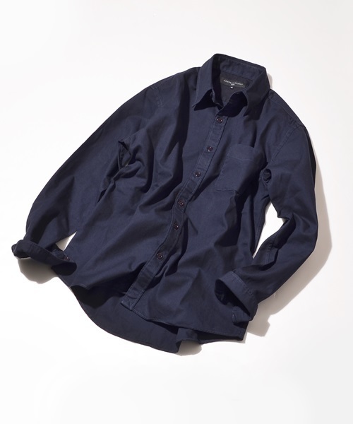 SHIPS GENERAL SUPPLY（シップスジェネラルサプライ）の「SHIPS GENERAL SUPPLY(シップスジェネラルサプライ): オックスフォードナローレギュラーシャツ 15AW■（シャツ/ブラウス・メンズ・ダークネイビー/カーキ/オリーブ/ブルー/ダークブルー/ダークオリーブ・X-LARGE/LARGE/MEDIUM/SMALL）」の6枚目の写真