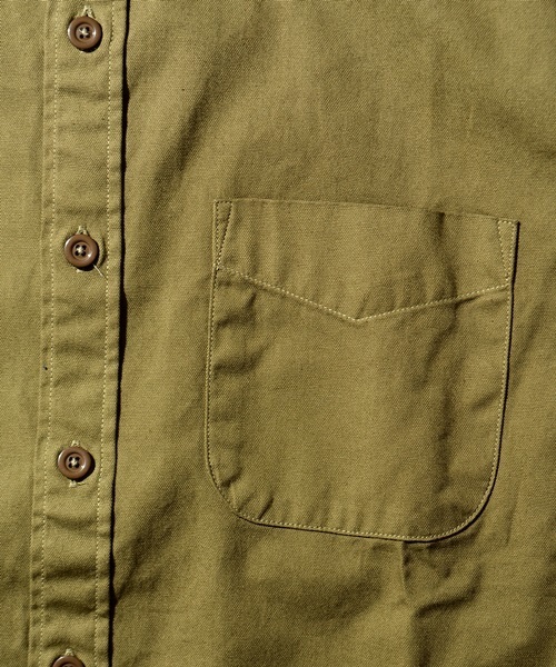 SHIPS GENERAL SUPPLY（シップスジェネラルサプライ）の「SHIPS GENERAL SUPPLY(シップスジェネラルサプライ): オックスフォードナローレギュラーシャツ 15AW■（シャツ/ブラウス・メンズ・ダークネイビー/カーキ/オリーブ/ブルー/ダークブルー/ダークオリーブ・X-LARGE/LARGE/MEDIUM/SMALL）」の9枚目の写真