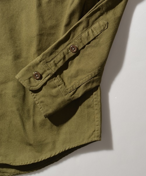 SHIPS GENERAL SUPPLY（シップスジェネラルサプライ）の「SHIPS GENERAL SUPPLY(シップスジェネラルサプライ): オックスフォードナローレギュラーシャツ 15AW■（シャツ/ブラウス・メンズ・ダークネイビー/カーキ/オリーブ/ブルー/ダークブルー/ダークオリーブ・X-LARGE/LARGE/MEDIUM/SMALL）」の10枚目の写真