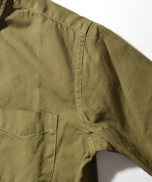 SHIPS GENERAL SUPPLY（シップスジェネラルサプライ）の「SHIPS GENERAL SUPPLY(シップスジェネラルサプライ): オックスフォードナローレギュラーシャツ 15AW■（シャツ/ブラウス・メンズ・ダークネイビー/カーキ/オリーブ/ブルー/ダークブルー/ダークオリーブ・X-LARGE/LARGE/MEDIUM/SMALL）」の11枚目の写真