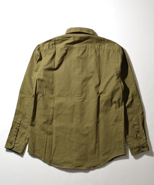 SHIPS GENERAL SUPPLY（シップスジェネラルサプライ）の「SHIPS GENERAL SUPPLY(シップスジェネラルサプライ): オックスフォードナローレギュラーシャツ 15AW■（シャツ/ブラウス・メンズ・ダークネイビー/カーキ/オリーブ/ブルー/ダークブルー/ダークオリーブ・X-LARGE/LARGE/MEDIUM/SMALL）」の12枚目の写真