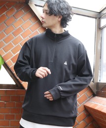 GERRY 胸ロゴハーフジップ