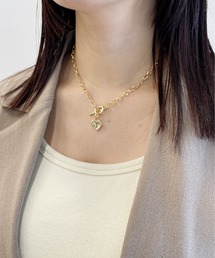 ハートチェーンネックレス　105346