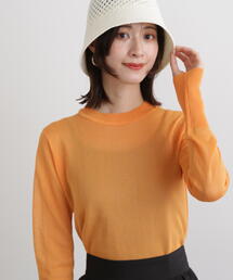 N.（N. Natural Beauty Basic） | ◆シアーシャインニット(ニット/セーター)