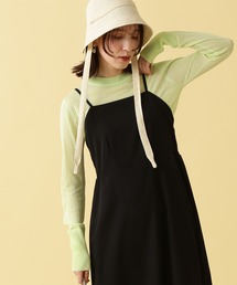 N.（N. Natural Beauty Basic） | ◆シアーシャインニット(ニット/セーター)