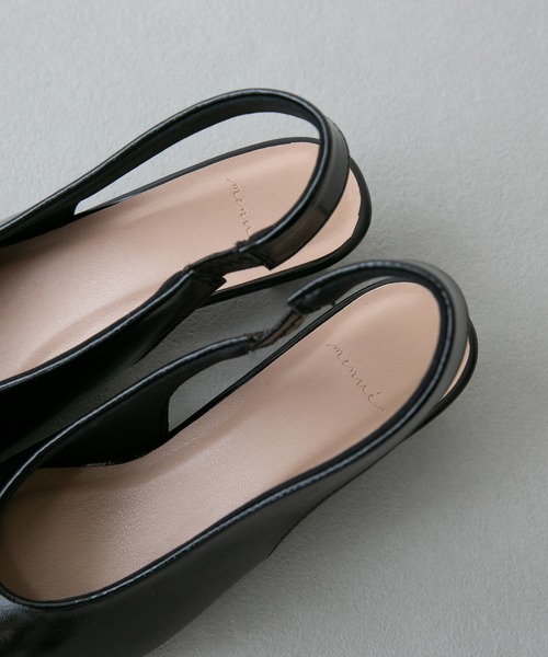 パンプス ヒール スリングバック ポインテッドトゥ マット b3758 パンプス ヒール スリングバック ポインテッドトゥ マット b3758