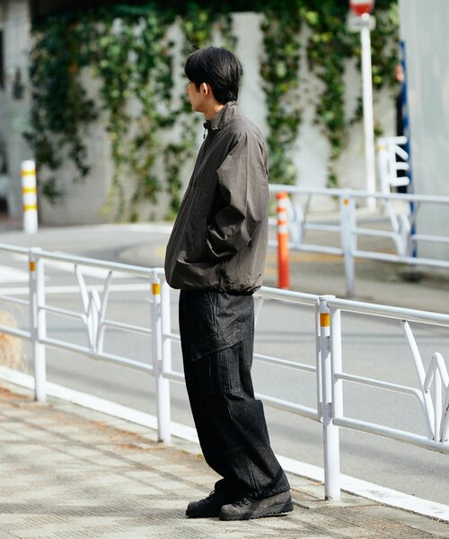 Snow Peak（スノーピーク）の「SNOW PEAK × JOURNAL STANDARD / 別注 Pigment Dyed UCCP Stand Collar PO（ブルゾン・メンズ・ブラック系その他/ダークブルー・MEDIUM/LARGE）」の5枚目の写真