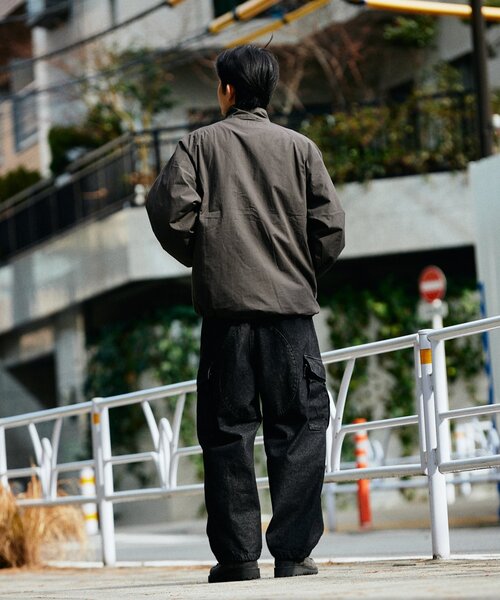 Snow Peak（スノーピーク）の「SNOW PEAK × JOURNAL STANDARD / 別注 Pigment Dyed UCCP Stand Collar PO（ブルゾン・メンズ・ブラック系その他/ダークブルー・MEDIUM/LARGE）」の7枚目の写真