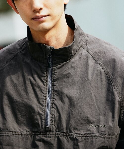 Snow Peak（スノーピーク）の「SNOW PEAK × JOURNAL STANDARD / 別注 Pigment Dyed UCCP Stand Collar PO（ブルゾン・メンズ・ブラック系その他/ダークブルー・MEDIUM/LARGE）」の15枚目の写真