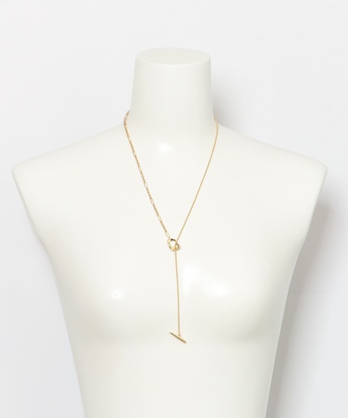 URBAN RESEARCH ROSSO WOMEN（アーバンリサーチ　ロッソ）の「チェーンY字ネックレス（ネックレス・レディース・ゴールド・FREE）」の4枚目の写真