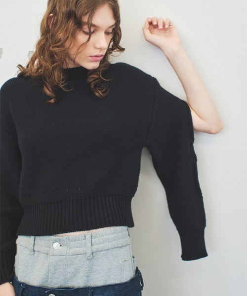 セール】holes knit top（ニット/セーター）｜soduk（スドーク