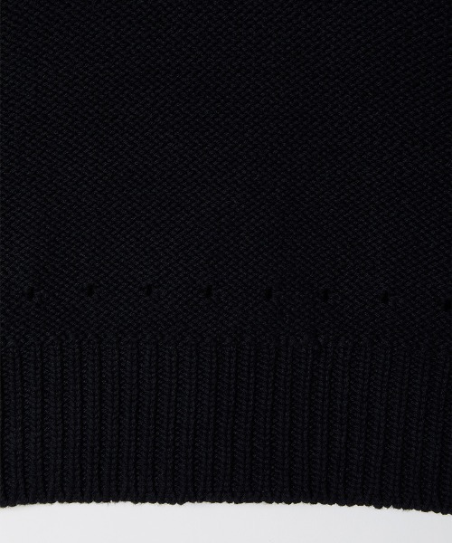 soduk（スドーク）の「holes knit top（ニット/セーター）」 - WEAR