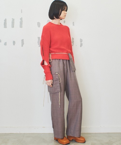 セール】holes knit top（ニット/セーター）｜soduk（スドーク