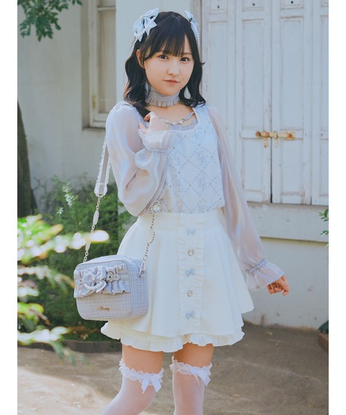 Ank Rouge（アンクルージュ）の「シアー切り替えモノグラム
