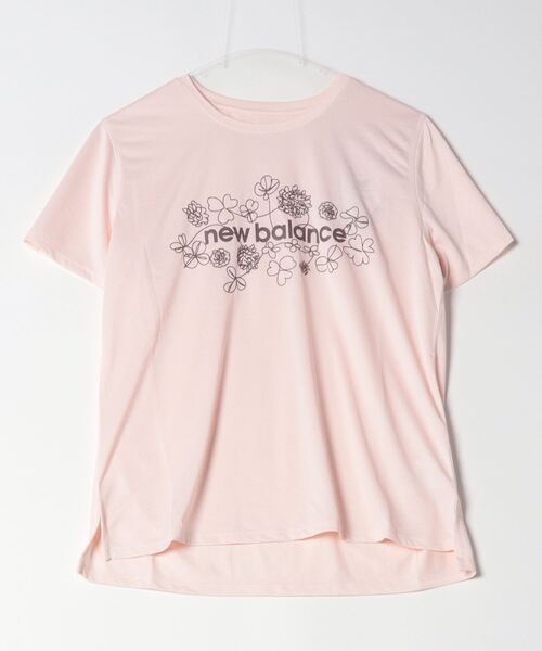 NEW BALANCE(ニューバランス)の「ニューバランス New Balance プリントショートスリーブTシャツ_スペシャルエディション(Tシャツ/カットソー・レディース・ブルー/ブラック/ピンク・M/L)」の3枚目の写真