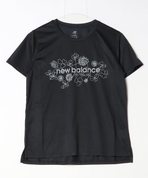 NEW BALANCE(ニューバランス)の「ニューバランス New Balance プリントショートスリーブTシャツ_スペシャルエディション(Tシャツ/カットソー・レディース・ブルー/ブラック/ピンク・M/L)」の2枚目の写真