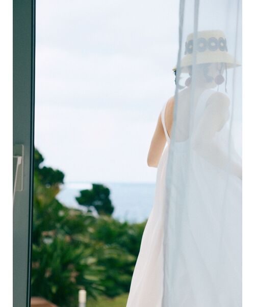 UN3D.(アンスリード)の「GATHER BALLOON AIO / ギャザーバルーンオールインワン(つなぎ/オールインワン・レディース・カーキ/ブラック/ホワイト・38/36)」の11枚目の写真