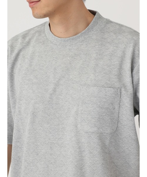 【セール】アーガイルジャガードＴシャツ（Tシャツ/カットソー）｜McGREGOR（マックレガー）