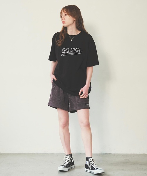 Ocean Pacific(オーシャンパシフィック)の「MILKFED. x OP SHORTS(水着・レディース・オフホワイト/チャコール/ライトパープル・S/M)」の16枚目の写真