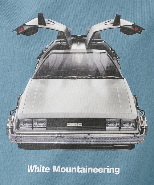 WHITE MOUNTAINEERING(ホワイトマウンテニアリング)の「DELOREAN SWEAT SHIRT(スウェット・メンズ・ブルー/グリーン・0/1/2/3)」の9枚目の写真