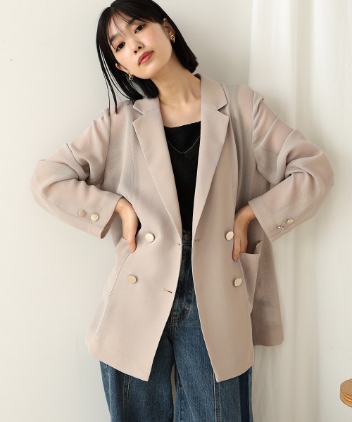 新品 WEB限定 キルティングジャケット ブージュルード Bou Jeloud Bou Jeloud/ブージュルード | 定番商品◇大人気ロゴZIPブルゾン
