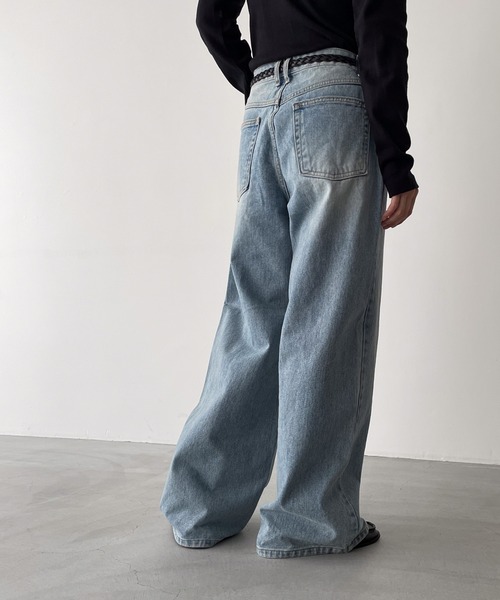 CANAL JEAN（キャナルジーン）の「El mar バギーデニムパンツ
