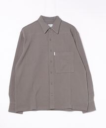 BANKS（バンクス）の「LS SHIRT/BANKS(バンクス)ベーシックデザイン無地レギュラーカラー長袖シャツ（シャツ/ブラウス・メンズ）」